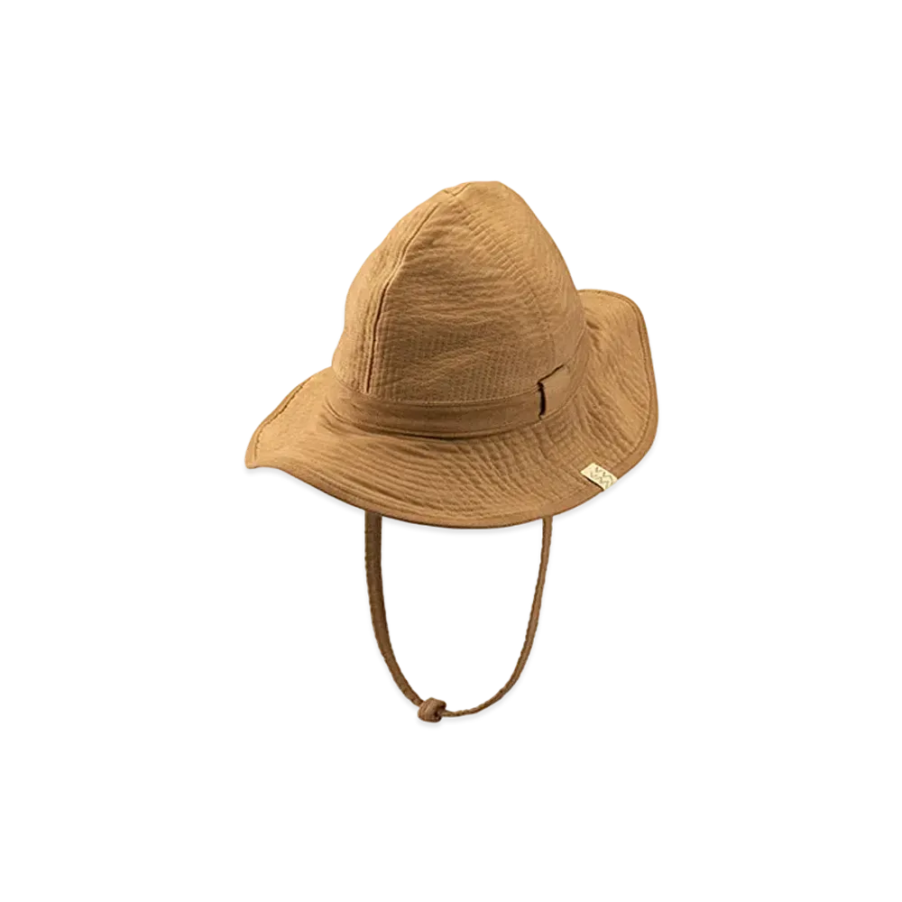 visvim PANAMKA SCOUT HAT (MOLESKIN) "Light Brown"