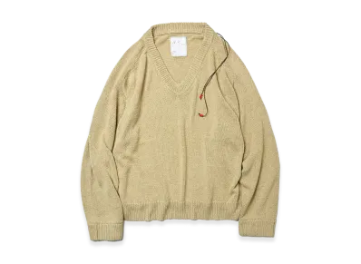 ANCELLM UV Neck Knit "Sage"