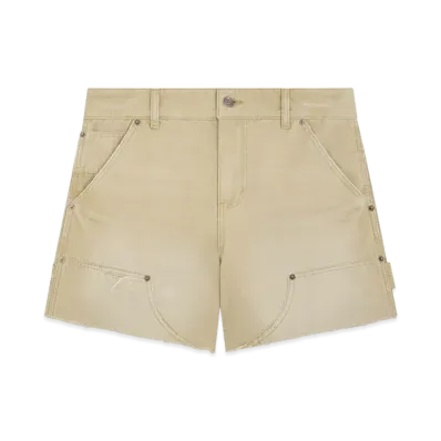 WE11DONE Carpenter Shorts "Beige"