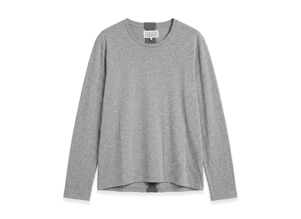 Maison Margiela Detailed Long Sleeve T-Shirt "Grey"