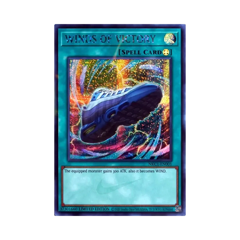 WINDS OF VICTORY SE [NKC1-EN001](Yu-Gi-Oh x Nike Air Max 95 QS Air Muscle Included Card)