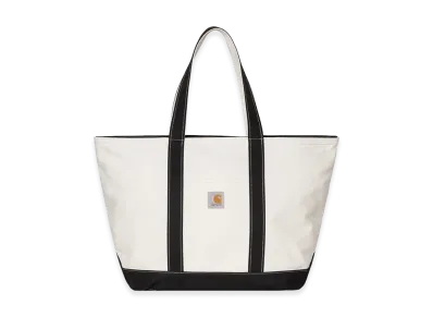 Carhartt WIP Canvas Beach Tote "Natura/Black"