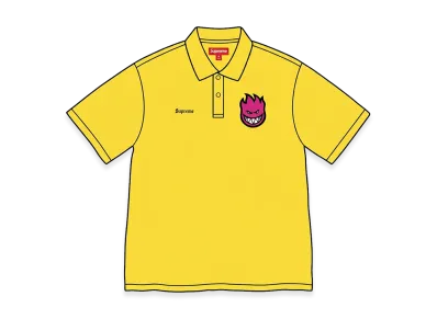 Supreme x Spitfire Polo "Yellow"