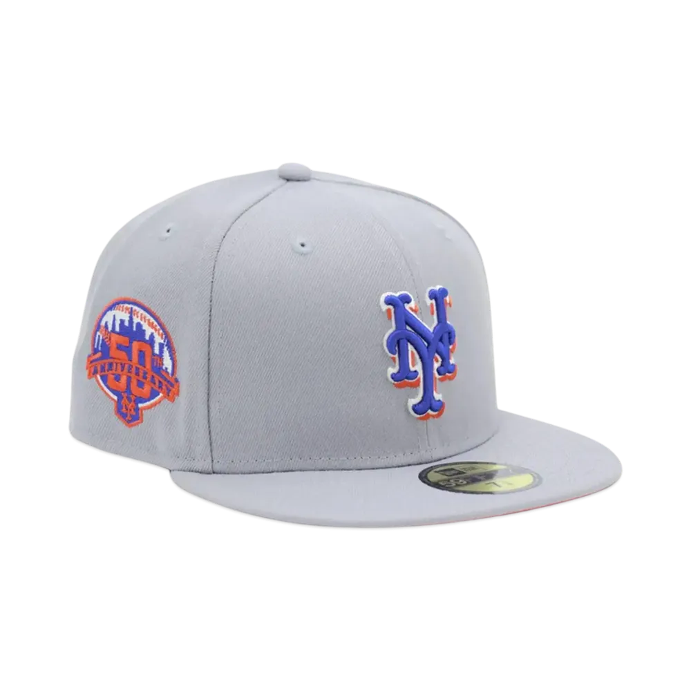 NEW ERA x THE CAP 59Fifty 'MetropolitansII' New York Mets "Gray"