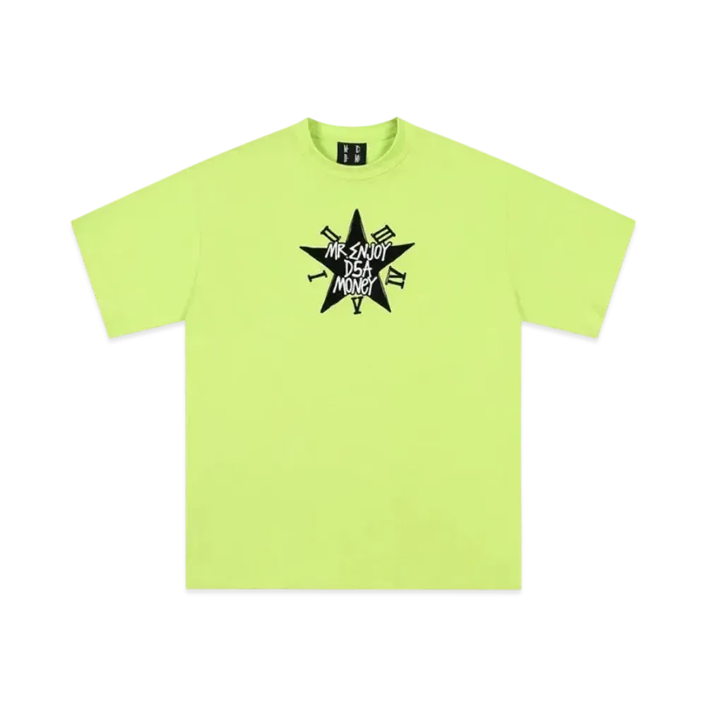 MR. ENJOY DA MONEY Five Anniversary Short Sleeve "Light Green"