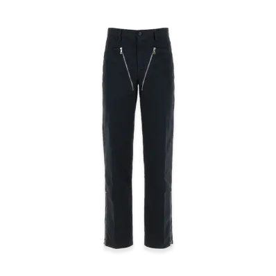 DRIES VAN NOTEN Double Zipper Pants "Blue"