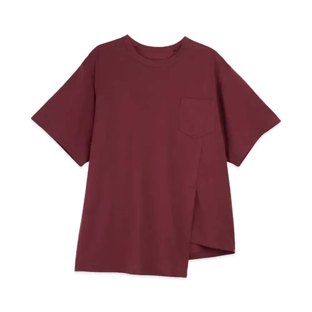 Y-3 PREM Loose SS Tee "Shadow Red"