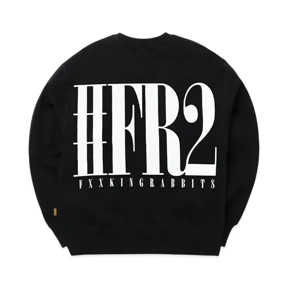 FR2 #Fr2 Big Logo Sweatshirt "Black"