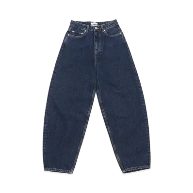 GANNI Rigid Denim Stary "Dark Blue Stone"