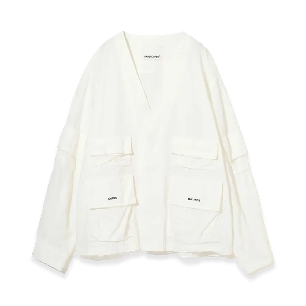 UNDERCOVER Cotton Washer Blouson "Off White"