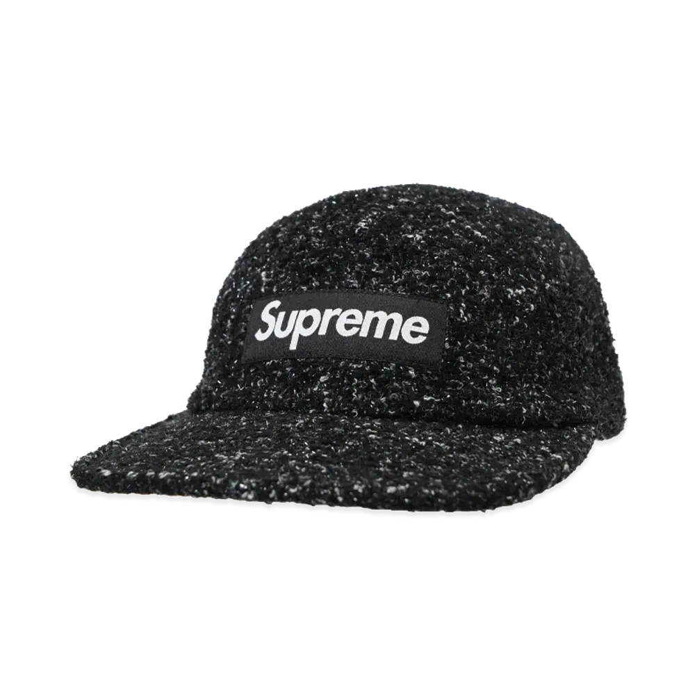 Supreme Boucle Camp Cap "Black"