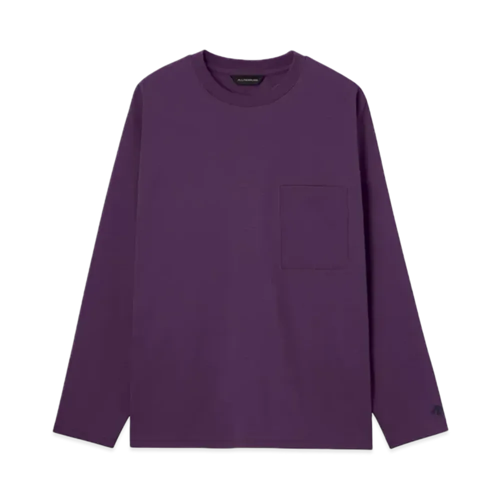 DESCENTE ALLTERRAIN Seamless Long Sleeve T-Shirt "Purple"