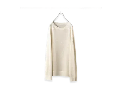 ANCELLM Linen Tuck In Knit "Ivory"