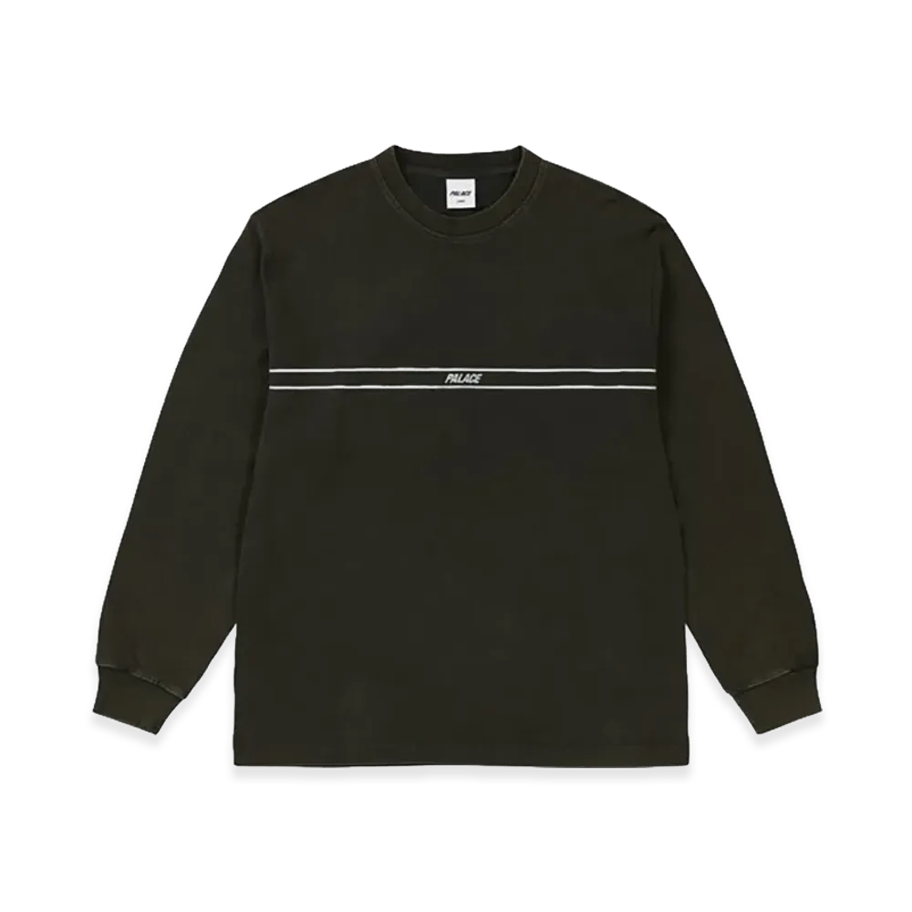 PALACE Pigment Font Longsleeve "Black"