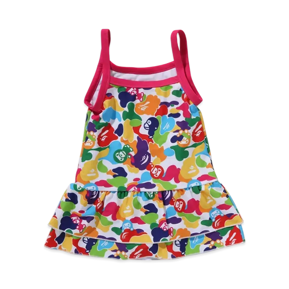A BATHING APE Milo Abc Multi Camo Swimwear "Multi"