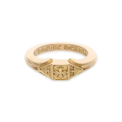 Chrome Hearts 22K CH Deco Ring "Yellow Gold"