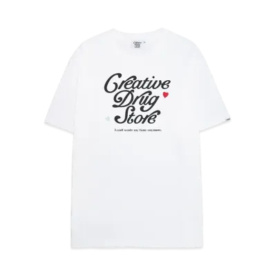 creative drug store CDS x VERDY Tee "White"