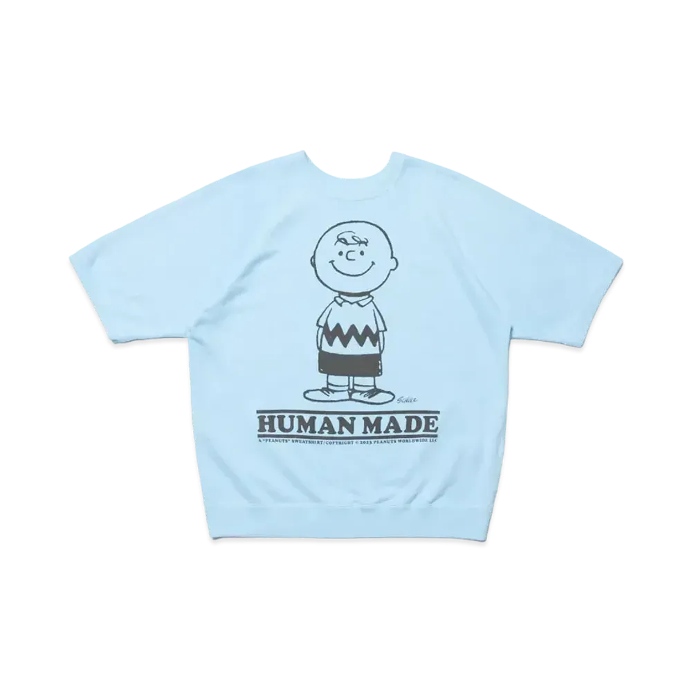 HUMAN MADE Peanuts S/S Sweatshirt #2 "Blue"