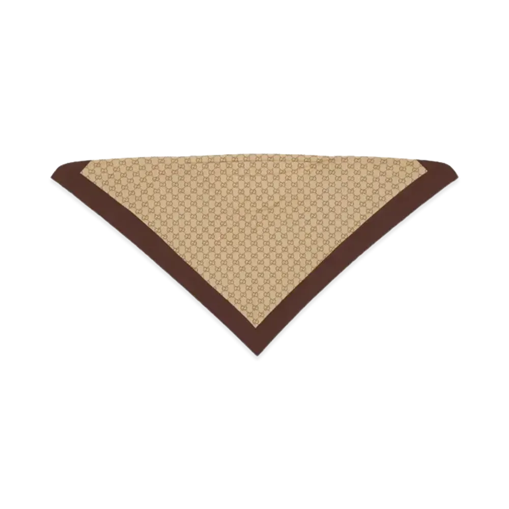 GUCCI Women's Embroidered Twill Foulard "Printed"