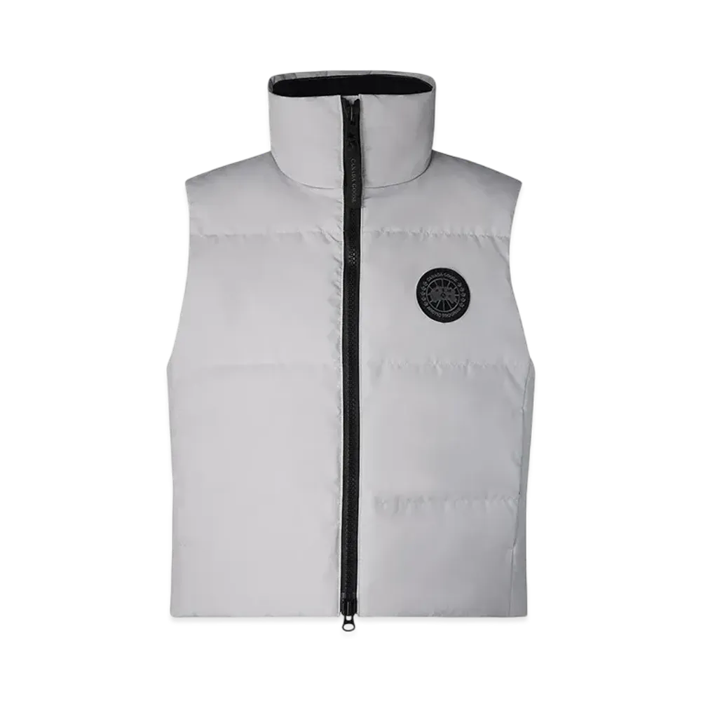 CANADA GOOSE Grandview Cropped Vest Black Label "Silverbirch"