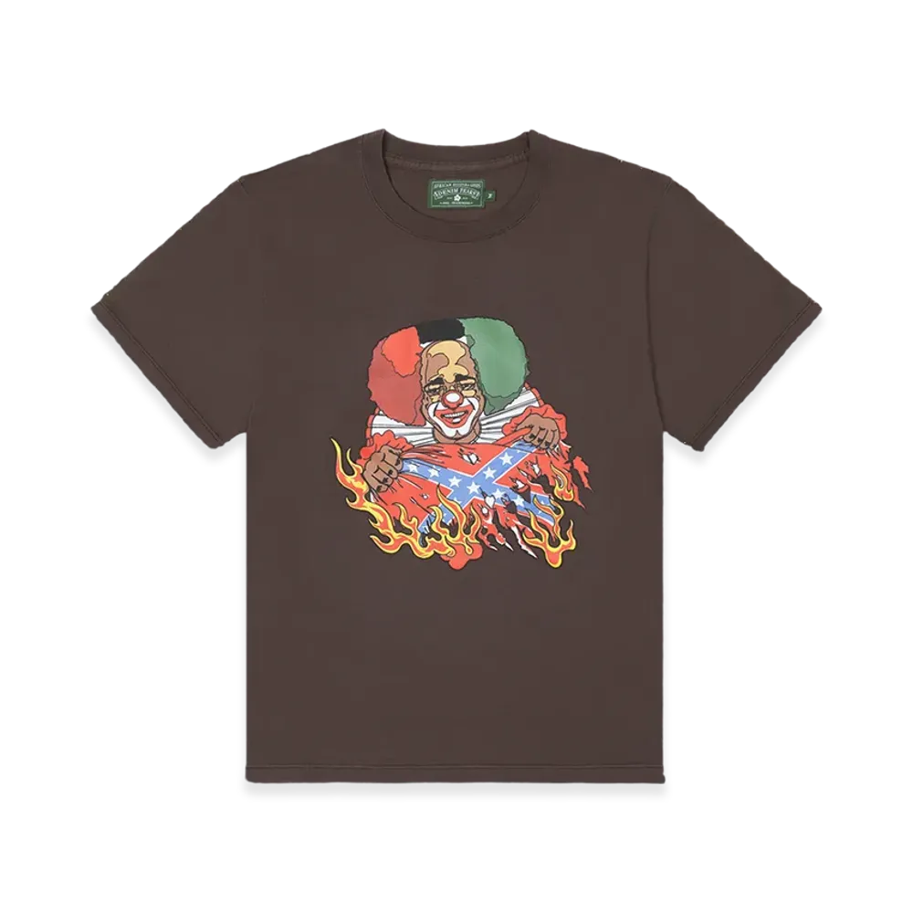 DENIM TEARS Clown Tee "Brown"