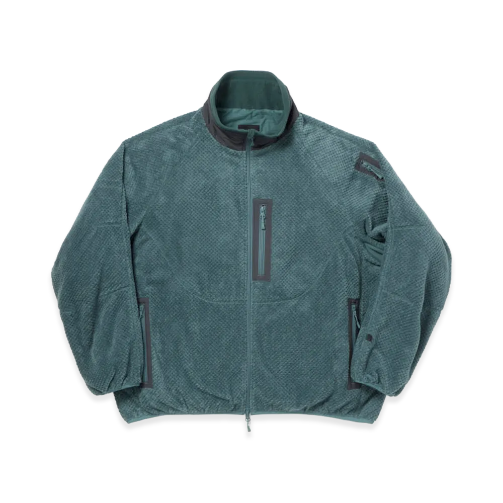 DAIWA PIER39 Tech Mil Fleece Jacket "Smoke Green"