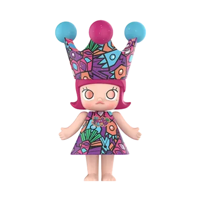POP MART "MEGA COLLECTIONS" ROYAL MOLLY 1000% HAN MEILIN