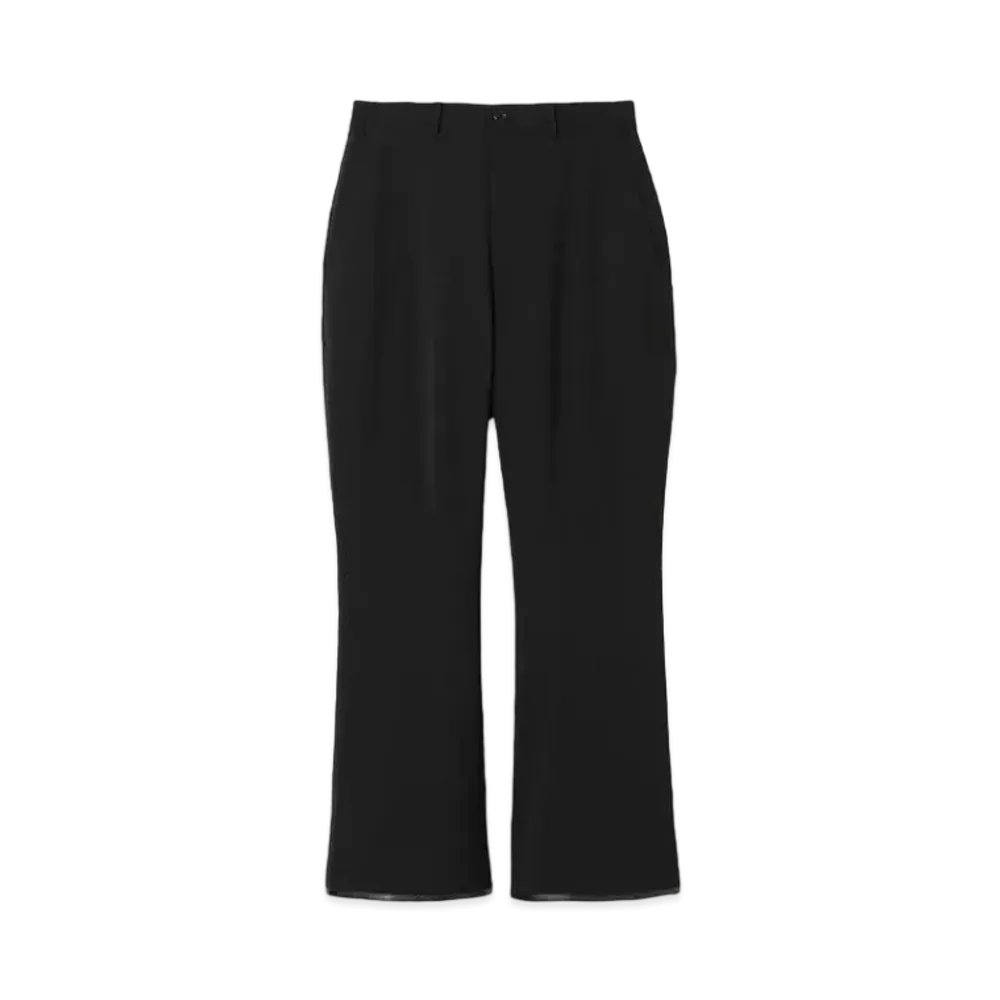 N.HOOLYWOOD Wide Flare Pants "Black"