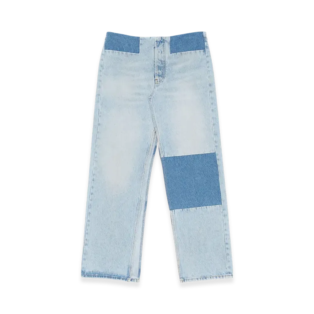 MM6 Maison Margiela Women's Long Denim Skirt "Blue"