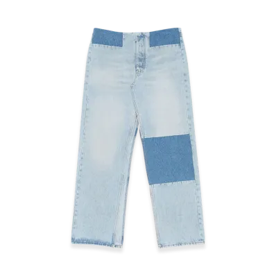 MM6 Maison Margiela Women's Long Denim Skirt "Blue"