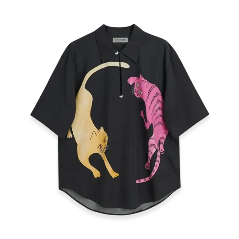 OUR LEGACY Work Shop Pantelleria Shirt "Gioco Dei Gatti Il"