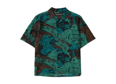 WACKO MARIA Hawaiian Shirt "Green"