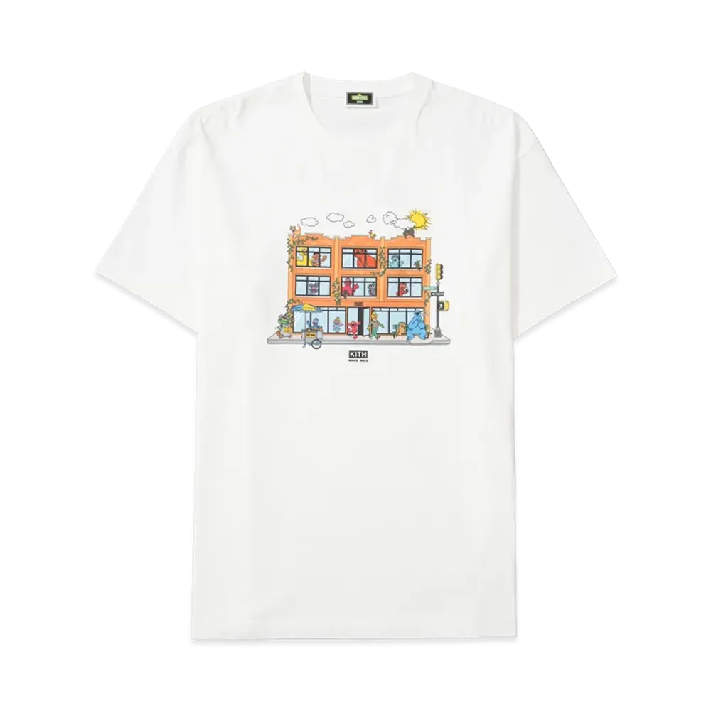 Kith x Sesame Street Store Tee "White"