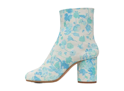 Maison Margiela Women's Tabi Boots "White/Light Blue"