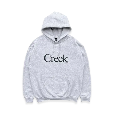 Creek Angler's Device Logo Hoodie "Grey"