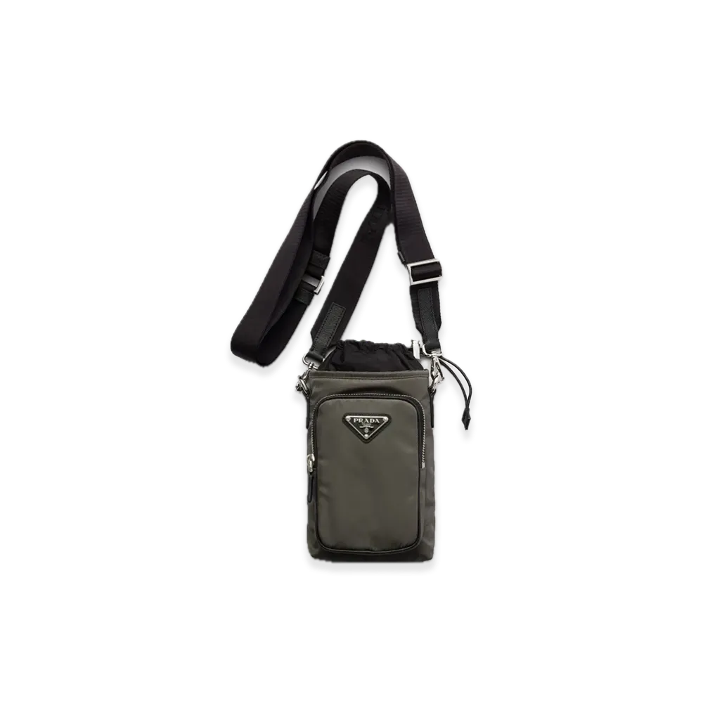 PRADA Re-Nylon Smartphone Case "Khaki"