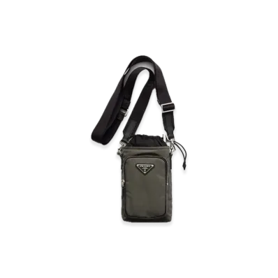 PRADA Re-Nylon Smartphone Case "Khaki"