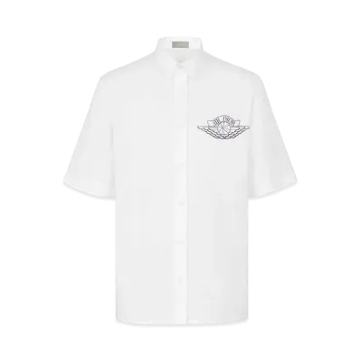 Dior x Air Jordan Wings S/S Shirt "White"