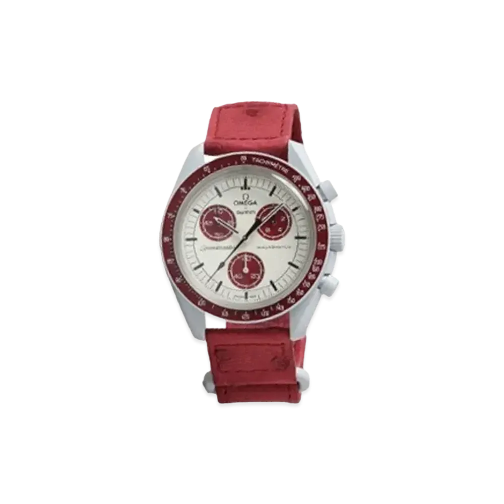 Swatch x OMEGA Mission to Pluto Ostrich SO33M101C