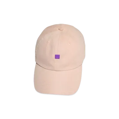 Acne Studios Face Patch Baseball Cap "Dusty Beige"