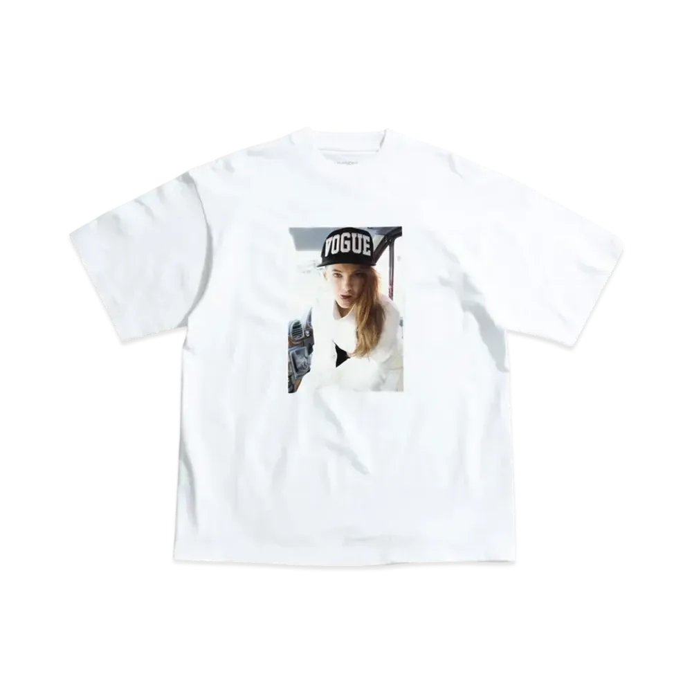 Ron Herman UNDER R x DAVID MUSHEGAIN Barbara Palvin Tee "White"