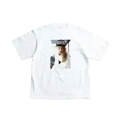 Ron Herman UNDER R x DAVID MUSHEGAIN Barbara Palvin Tee "White"