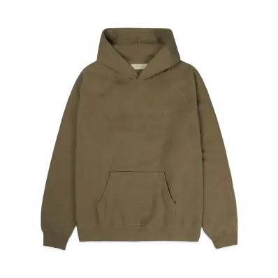 FEAR OF GOD ESSENTIALS Hoodie (Felt Logo) "Wood"