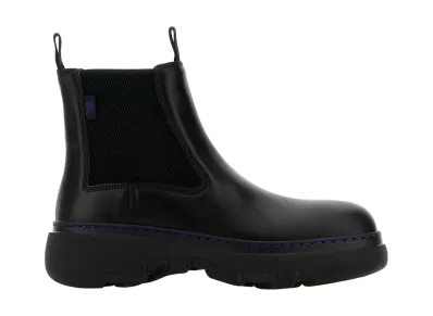 Burberry Women's Leather Ankle Boots "Black"