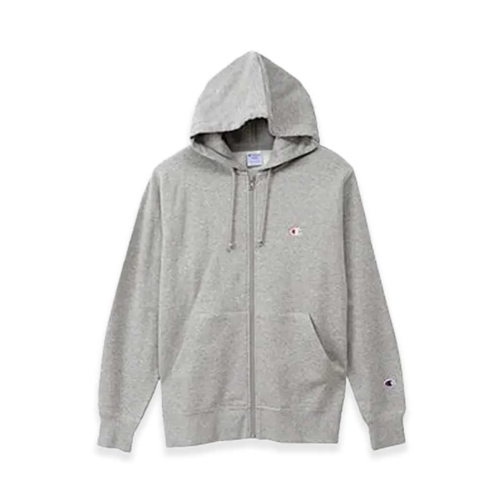 Champion Basic Zip Hooded Sweatshirt "Gray"