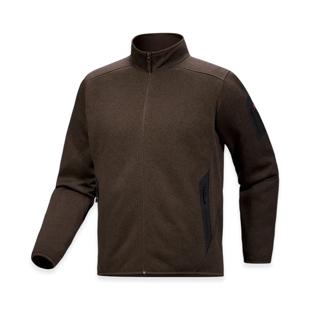 ARC'TERYX Covert Cardigan Men's "Carob Heather/Black" X000010361