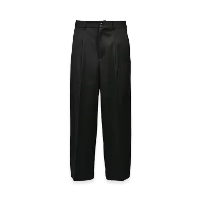 BREATH Tuck Wide Slacks "Black"