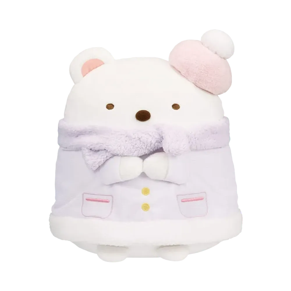 BANDAI "Ichiban Kuji" -Sumikko Gurashi ~Tokage's Twinkling Night~- C Prize Shirokuma Plush