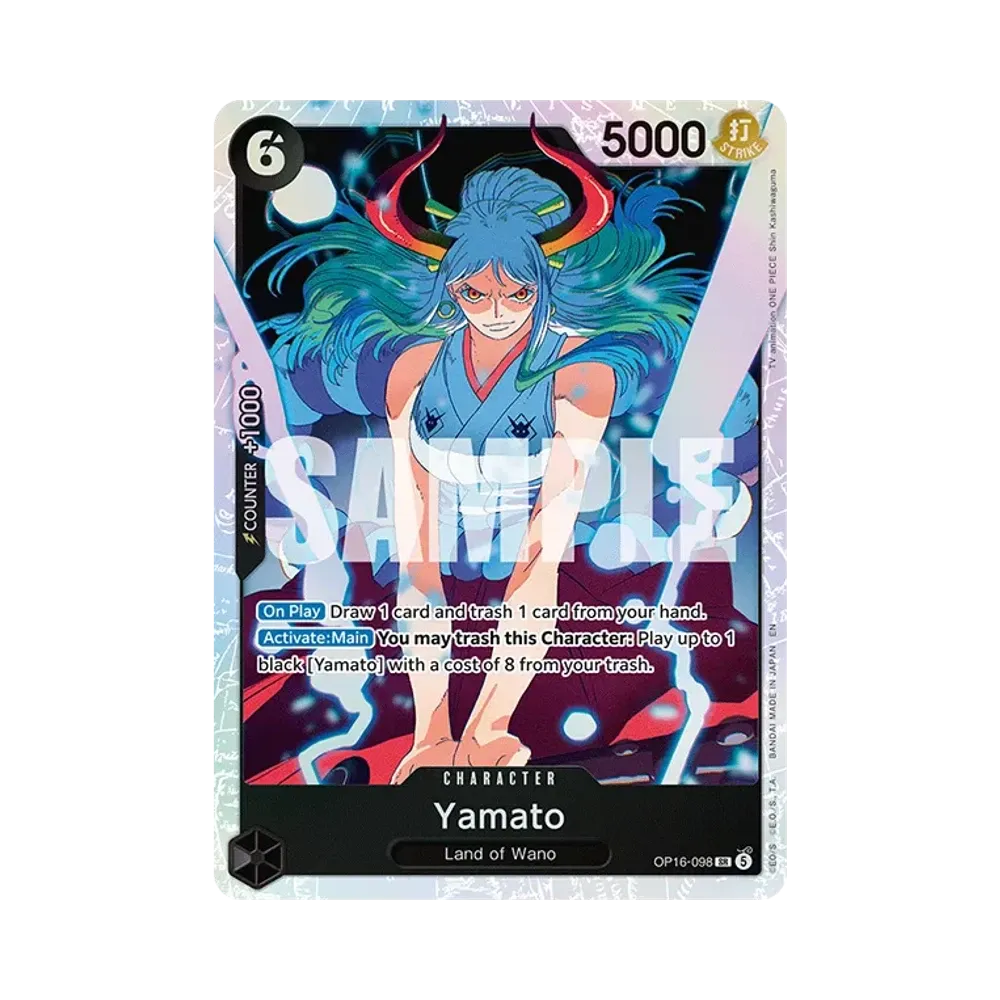 ヤマト SR-SPC :覇王色スペシャルカード [OP16-098](ブースターパック