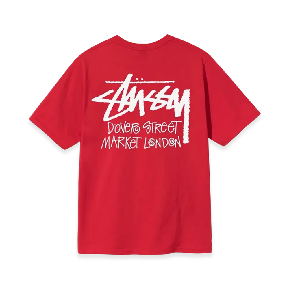 Stussy Stock DSM London Tee 2021 "Red"